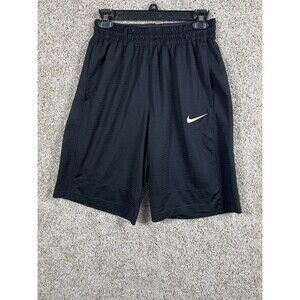 Nike Basketball Training Athletic Shorts Black  And White 831404-010 Men Small